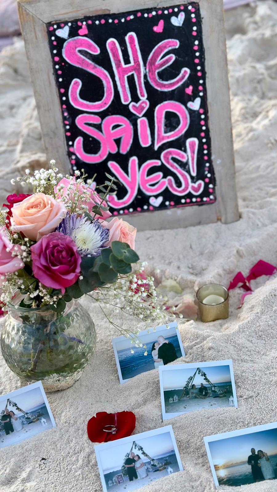 She said yes